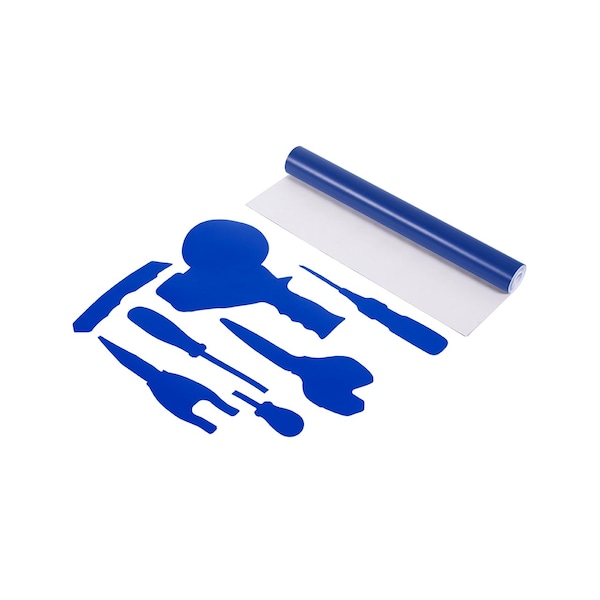 ShadowTape Shadow Board Tool Marking Tape 15 inches wide x 15 Foot Length Rolls Blue